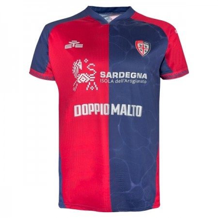 Koszulka Cagliari Calcio Domowe 2025-26 Koszulki Piłkarskie Krótki Rękaw